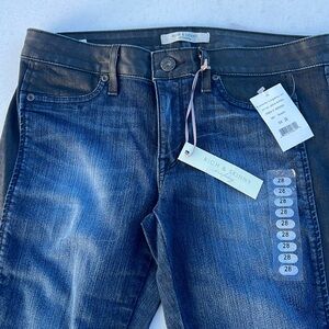 Two tone skinny jeans